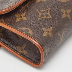 Pre Owned Louis Vuitton Monogram Canvas Pochette Florentine Belt Bag