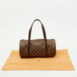 Pre Owned Louis Vuitton Damier Ebene Canvas Papillon 30 Bag