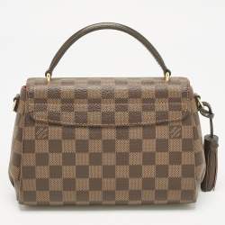 Pre Owned Louis Vuitton Damier Ebene Canvas Croisette Bag