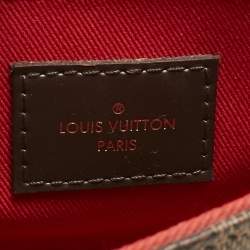 Pre Owned Louis Vuitton Damier Ebene Canvas Croisette Bag