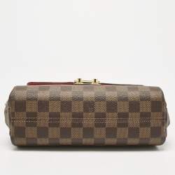 Pre Owned Louis Vuitton Damier Ebene Canvas Croisette Bag