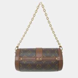 Pre Owned حقيبة كتف بلويس فويتون مونوغرام بابيلون ترانك