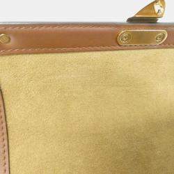 Pre Owned حقيبة كتف بلويس فويتون مونوغرام بابيلون ترانك