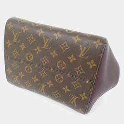 Pre Owned Louis Vuitton Fold Tote MM Monogram Coated Canvas Tote Bag