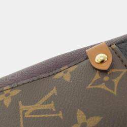 Pre Owned Louis Vuitton Fold Tote MM Monogram Coated Canvas Tote Bag
