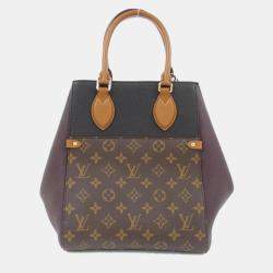 Pre Owned Louis Vuitton Fold Tote MM Monogram Coated Canvas Tote Bag