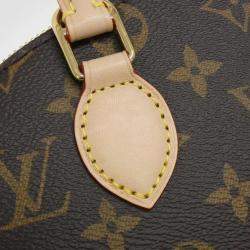 Pre Owned Louis Vuitton Lockit BB Monogram Coated Canvas Handbag