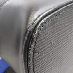 Pre Owned Louis Vuitton Christopher PM Black Damier Graphite Canvas Backpack