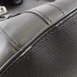 Pre Owned Louis Vuitton Christopher PM Black Damier Graphite Canvas Backpack