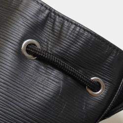 Pre Owned Louis Vuitton Christopher PM Black Damier Graphite Canvas Backpack