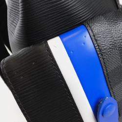 Pre Owned Louis Vuitton Christopher PM Black Damier Graphite Canvas Backpack