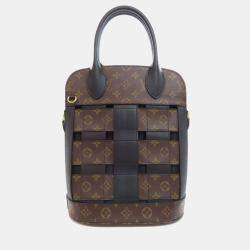 Pre Owned Louis Vuitton Traceage Brown Monogram Canvas Handbag