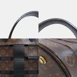 Pre Owned Louis Vuitton Traceage Brown Monogram Canvas Handbag
