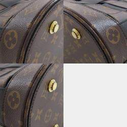 Pre Owned Louis Vuitton Traceage Brown Monogram Canvas Handbag