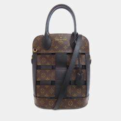 Pre Owned Louis Vuitton Traceage Brown Monogram Canvas Handbag