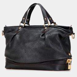 Pre Owned Louis Vuitton Black Monogram Mahina Stellar PM