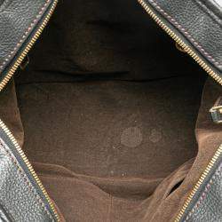 Pre Owned Louis Vuitton Black Monogram Mahina Stellar PM