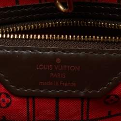 Pre Owned Louis Vuitton Damier Ebene Canvas Neverfull MM Bag