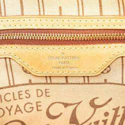 Pre Owned Louis Vuitton Brown Monogram Neverfull PM