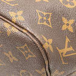 Pre Owned Louis Vuitton Brown Monogram Neverfull PM