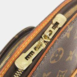 Pre Owned Louis Vuitton Ellipse Shopping Brown Canvas Shoulder Bag