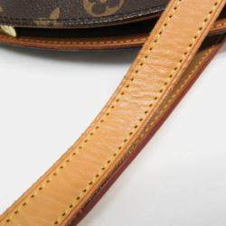 Pre Owned Louis Vuitton Ellipse Shopping Brown Canvas Shoulder Bag