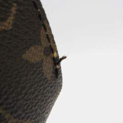 Pre Owned Louis Vuitton Ellipse Shopping Brown Canvas Shoulder Bag