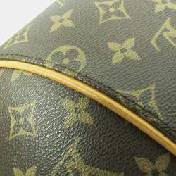 Pre Owned Louis Vuitton Ellipse Shopping Brown Canvas Shoulder Bag