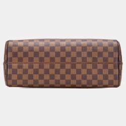 Pre Owned Louis Vuitton Brown Damier Ebene Nolita 24 Heures