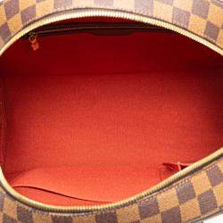 Pre Owned Louis Vuitton Brown Damier Ebene Nolita 24 Heures