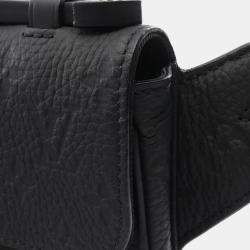 Pre Owned حقيبة خصر لويس فويتون إس-لوك جلد سوداء