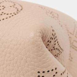 Pre Owned Louis Vuitton Bella Magnolia Mahina Leather Shoulder Bag