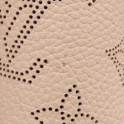 Pre Owned Louis Vuitton Bella Magnolia Mahina Leather Shoulder Bag