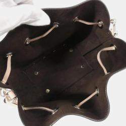 Pre Owned Louis Vuitton Bella Magnolia Mahina Leather Shoulder Bag