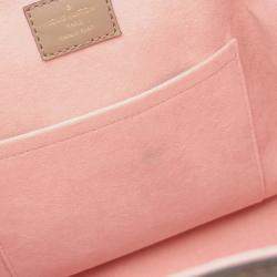 Pre Owned Louis Vuitton Montsouris PM Beige Monogram Empreinte Leather Backpack