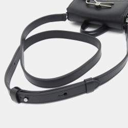 Pre Owned حقيبة كتف لويس فيتون نانو ستيمر مونوغرام إكليبس سوداء