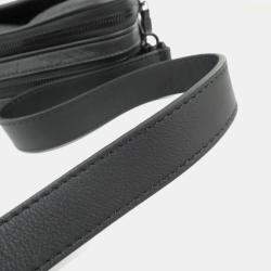 مملوكة مسبقًا Louis Vuitton Alpha Wearable Wallet Black Monogram Shadow Leather Shoulder Bag