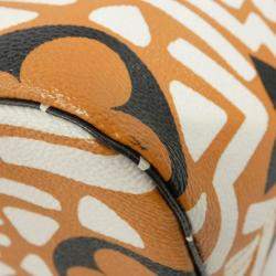 Pre Owned Louis Vuitton Neverfull MM Crafty Canvas Handbag