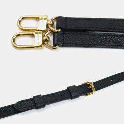 Pre Owned Louis Vuitton Speedy Bandouliere 20 Black/White/Pink Leather Boston Bag