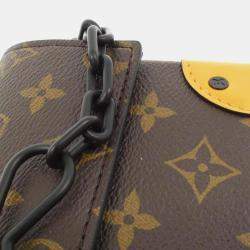 مملوكة مسبقًا حقيبة كتف لوي فيتون مونوغرام ماكسار واليت قابلة للارتداء