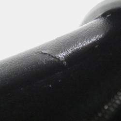 Pre Owned Louis Vuitton Saumur Black Monogram Eclipse Canvas Handbag