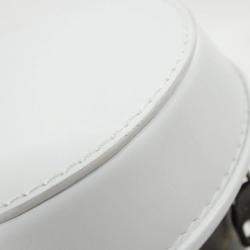 Pre Owned Louis Vuitton Everyday Coffee Cup White Canvas Shoulder Bag