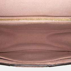 Pre Owned Louis Vuitton Brown Damier Ebene Cuir Taurillon Wight
