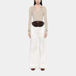 Pre Owned Louis Vuitton Brown Monogram Bumbag