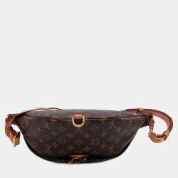 Pre Owned Louis Vuitton Brown Monogram Bumbag