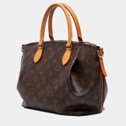 Pre Owned Louis Vuitton Brown Monogram Turenne PM