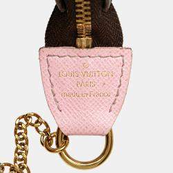 Pre Owned Louis Vuitton Brown Monogram Vivienne Christmas Animation Japanese Garden Mini Pochette Accessoires