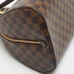 Pre Owned Louis Vuitton Damier Ebene Canvas Duomo Bag