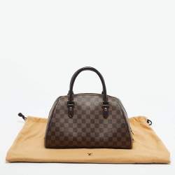 Pre Owned Louis Vuitton Damier Ebene Canvas Duomo Bag