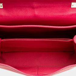 Pre Owned Louis Vuitton Pink Lockme II BB Bag